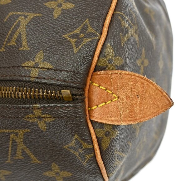 LOUIS VUITTON MONOGRAM SPEEDY 40 DUFFLE HANDBAG M41522 VI874 YQ01441 - Picture 4 of 8
